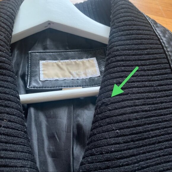 Michael Kors Leather Jacket - Picture 3 of 7